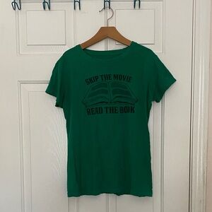 Women’s Green Graphic Tee